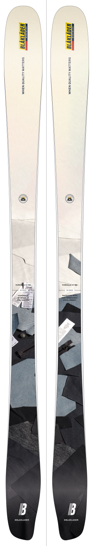 Skis White 182 cm - 3